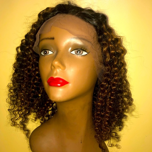 Wavy Human hair 18 ‘’ T part Wig